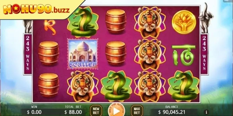 Kho Báu Ganesha Nohu90 - Cuộc Săn Jackpot Cực Khủng 3 Quan sát lịch sử quay hũ